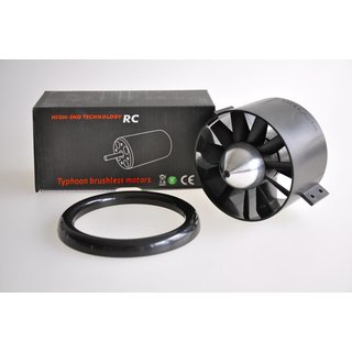 Midi Fan evo ducted fan unit / HET 650-68-2000, completely assembled, precision balanced and harmonically tuned